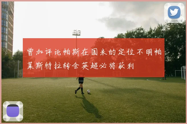 曾加评论帕斯在国米的定位不明帕莱斯特拉转会英超必将获利
